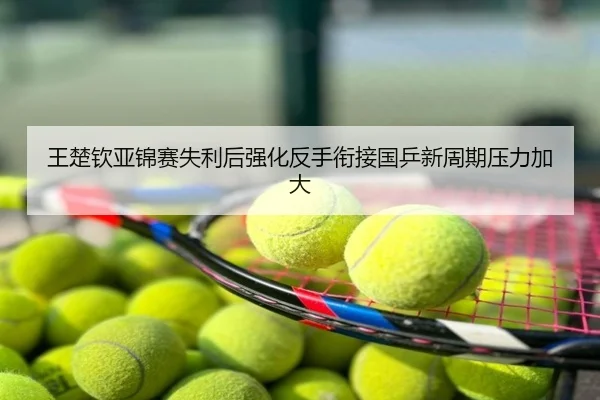 王楚钦亚锦赛失利后强化反手衔接国乒新周期压力加大